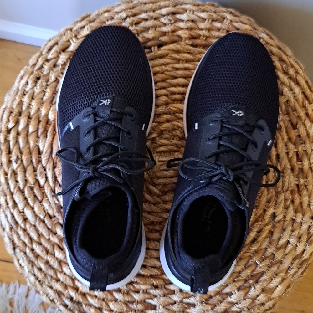 KURU Womens Atom Athletic/Running/Gym/Walking‎ Black Knit Sneakers 9 - Picture 6 of 9